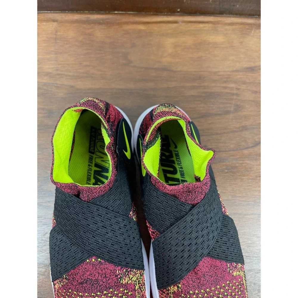 Flyknit Free Nike RN Motion Multicolor Running Shoe 880846-004 Women Size 7 EUC